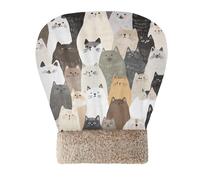 Yoogain Aesthetic Ragdoll Cats White Bed Sleeping Bag for Cat for Cats Puppy Kitten's Hideaways Cold Weather Comfortable Self Warm