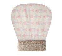 Yoogain Cartoon Cute Pink Fish Bones Cat Bed Cave Sleeping Bag for Indoor Pets Pet Snuggle Sack for Cute Winter Soft & Safe Self Warm