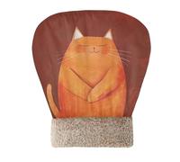 Yoogain Chubby Big Orange Cat Cat Bag Sleeping Cuddle Cave for Cats Kittens Tunnel Pet Hideaway Cold Weather Comfortable Self Warm