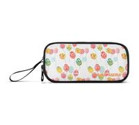 Yoogain customizable Colorful Easter Egg-shaped Balloons Nylon Pencil Bags Large Capacity Pencil Cases For Girls School Stationery for Preppy School Teen Boys