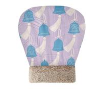 Yoogain Japanese Blue Wind Bell Cat Bed Cave Sleeping Bag for Indoor Puppy and Cats Hideway for cute's Cold Weather Cozy Plush Washable