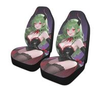Yoogain Little Devil Woman Decorative car seat Covers for SUV car Washable Sport seat Covers funda de asiento para carro Set of 2