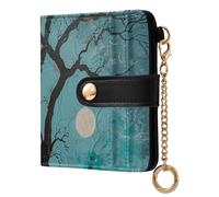 Yoogain The Magical Tree Ladies Lightweight Foldable Wallet Portable PU Leather Wallet for Women