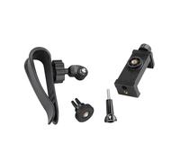 Yoogeer Car Sun Visor Mount, Quick Clip Sun Visor Mount for Insta360, AKASO,DJI Osmo Action Camera, Vlog/Video POV Holder with Phone Clip for iPhone Samsung Cell Phone