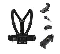 Yoogeer POV Phone Chest Mount for iPhone, Action Camera Chest Strap for Recording Vlog, Body Harness Strap Holder Clip Kit for Gopro, for DJI Osmo, for Insta360 X5 X4 X3, for Samsung Accessories