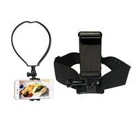 Yoogeer VLOG/POV Cellphone Selfie Head + Neck Mount Holder Strap for Action Camera/Gopro Hero/iPhone 12 SE 11 Xs X 8 7 6 5 Samsung S20+/S20S10+/S10/S9/S8,Other Smart Phone