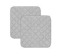 Yooghuge 2Pcs Incontinence Chair Pad Washable Waterproof Seat Protector Pad Nonslip Absorbent Washable Incontinence Pad Car Pad