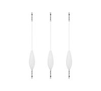 Yooghuge 3pcs Fishing Float Acrylic Buoyancy Bobbers 12/15/20/30/40g For Long Casting Bombard Shape Upward Bobber Acrylic Fishing Bobbers Saltwater