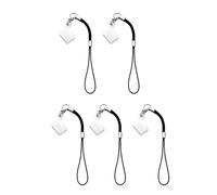 Yooghuge 5pcs Silicone USB Flashs Drives Protective Cover With Lanyard Soft Strong Elasticity Dusts Proof Flashs Drives Case Not Lost Holder