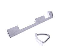 Yooghuge Aluminum Cue Tip Clamp Snookers Repair Fasteners Easy Operate Billiard Cue Head Clip Maintenance Tool Aluminum Tip Clamp Billiard