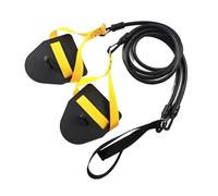 Yooghuge Arm Strength Exercise Swimming Resistance Exercise Bands Set Swimming Arm Strength Trainer Powercord With Paddles Resistance Swim Trainer