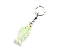 Yooghuge Catholic Keychain Holy Mother Glow in the Dark Key chain s Pendant Charm