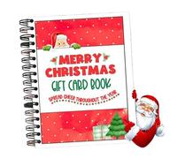 Yooghuge Christmas Themed Gift Cards Organizers Feature Santa Designs Cards Collection For Memorable Surprises Unique