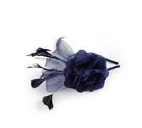 Yooghuge Elegant Fascinator Feathered Headwear For Adults Soft Headpiece Great For Themed Parties Vintage Fashion Styling European Feather Headwear