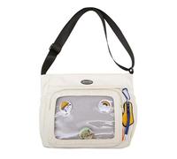 Yooghuge Eye Catching Women's Ita Bag Japanese Cute Pin Display Bag Large Capacity Handbag Crossbody Purse Crossbody