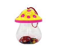 Yooghuge Fish Bowl Portable Small Fish Tanks Birthday Kids Children Mushroom Shape Hanging Aquarium