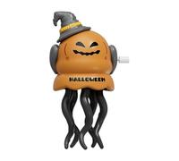 Yooghuge Hand Crank Dancing Figure ABS Holiday Themed Toy With Pumpkin Head Fun Party Addition For Children Ages 3 And Up WindUp Toy