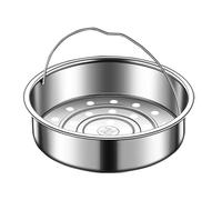 Yooghuge High Efficiency Steaming Rack With Dense Holes Stainless Steel Steamers Basket Professional Rice Cooker Steaming Tray Dumplings Steamers Rack