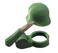 Yooghuge Innovative Soldier Salutes Beer Bottle Helmets For Soldierly Fan And Unique Accessory For Special Event Veterans Enthusiasts Gift