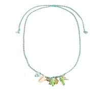 Yooghuge Lightweight Ceramic Sea Star Shell Bead Necklace Adjustable Length For Casual Outfit Or Swimwear Accessories Adjustable Length Casual Necklace