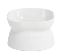 Yooghuge Pet Bowls, for Elevated Bowls 10° Tilted Raised Dish Pet Feeding Bowl Plastic for s and Puppy Safe PP Material Easy to Clean