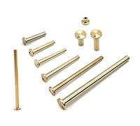 Yooghuge Professional Golf Brass Tip Plug Weights For Shaft 1/2/3/4/5/6/7/8/9/10g Carbon/Steel Option 10pcs/9pcs