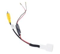 Yooghuge Reverse Camera Video Wire Cable Plug Adapter 4 Pins Plug Harness Reversing Monitor Car Navigation Connector Accessories Backup Camera Cable for Complex Situations