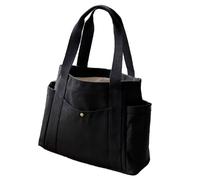 Yooghuge Spacious And Trendy Canvas Tote Bag Lunch Bags Laptop Handbag For Work Travel And Everyday Use Versatile Handbags