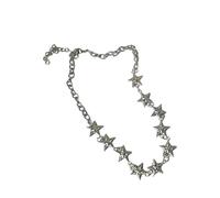 Yooghuge Star Chokers Necklace With Irregular Pentagrams Pendant Necklaces Musical Note Chokers Jewelry Gifts Women Girl Teen