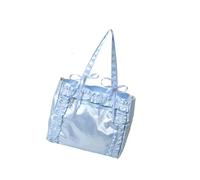 Yooghuge Transparent Shoulder Bag Fashion Itabag Clear Window For Pins Anime Display Toted Handbag For Women Girls Gifts Fashion Hanbag Toted Purse