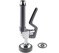 YooGyy Commercial Sink Sprayer Replacement, Commercial Sink Pre Rinse Faucet Spray with Handle Grip Assembly,1.28 GPM High Pressured Dish Sprayer for Replacement Kit,Grey