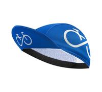 YOOJIA Cycling Cap, Cooling Skull Cap Helmet Liner, Breathable Running Sun Shade Cap for Men Women Under Helmet Blue One Size