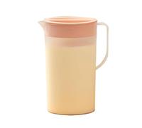 YOOJIA Plastic Pitcher Large Capacity Water Jug Kettle with Handle for Hot/Cold Lemonade Juice Beverage Pink 1.5L One Size