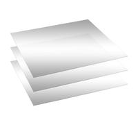 Yookeer 3 Pcs Two Way Mirror Glass, 18x24x0.04 Inch Acrylic Infinity See Through Mirror Sheet for Magic Project, 30% Transparent