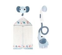 Yookidoo Baby Shower Gift Set Elephant - Cloudy Blue