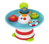 Yookidoo Bath Toy - Magical Duck Race with Auto Fountain, Water Pump, and 4 Racing Ducks. Kids and Toddlers Tub Game.