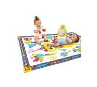 Yookidoo Fiesta Playmat. Folds As Carrying Bag. Indoor & Outdoor Activity Play Blanket with Mirror, Rattle & Teether. Extra Large Washable for Newborn (145 X 100cm)