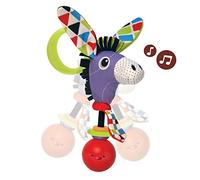 Yookidoo Musical Activity Rattle- Motion Activated Donkey Rattle with Music- Activity Toy for Babies 0 Months and Older