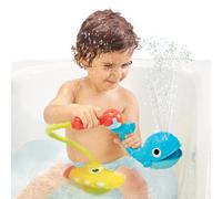 Yookidoo Baby Bath Toy - Submarine Spray Whale- Battery Operated Water Pump with Easy to Grip Hand Shower