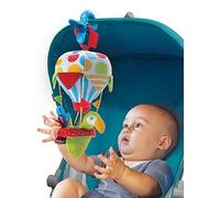 Yookidoo Tap 'N' Play Balloon Stroller Activity Toy - Musical Early Development Toy - Motion Activated Sound Effects with Clip On Attachment