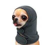 Yoolhamy Dog Snood Ear Protectors, Dog Ear Defenders Anxiety Calming Hood Ears Muffs Noise Protection Head Cover No Shake Head Wraps for Grooming Firework Force (Grey, S)