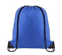 Yoolly Drawstring Bags, PE Bags Drawstring Gym Bags String, Waterproof Sack for Mens Womens Kids, Drawstring Backpack for School, Sports, Travel, Swimming, Beach (Dark Blue)