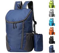 Yoolly Lightweight Foldable Backpack, Small Hiking Rucksack, Waterproof Packable Backpack for Men Women Kids, Durable Rucksack for Outdoor Sport Travelling Hiking Camping Biking Walking (Dark Blue)