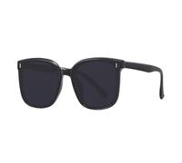 YOOMAIMU Unisex fashion folding sunglasses (BLACK, Gray)