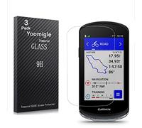 Yoomigle 3 Pack Compatible with Garmin Edge 1040 Screen Protector Tempered Glass For Edge 1040 GPS Bike Computer Screen Protectors Cover Foils 9H Anti-Scratch Anti-Fingerprint No Bubble
