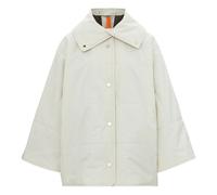 Yoomy Quilted Coat Ecru XS