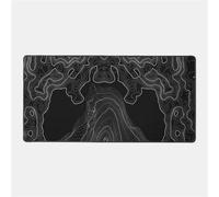 Yoonqun Topographic Contour Large Gaming Mouse Pad 600x300x2 mm Long Computer Keyboard Mousepad XXL Mouse Mat Washable with Slip Rubber Base Desk Pad for PC, Laptop, Office