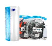 YOOPAI 20pcs Filament Storage Bags Kit, 30*34cm (11.81*13.38 in), 1.75/2.85mm, 1.25lbs, Plastic, Blue, Vacuum, Dry, Dustproof, Humidity Indicator, Desiccant, 3D Printer Filament Storage