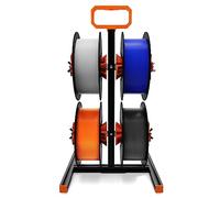 YOOPAI Filament Holder with Orange Handle Fits All Spools of Any Size and All Filament Types for PLA/PETG/ABS/TPU/Nylon/Other 3D Printing Materials, 3D Printer Filament Spool Holder Rack