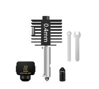 YOOPAI Hotend Kit for Bambu Lab A1/A1 mini, Upgraded 0.4mm Hardened Steel Nozzle with 1 Silicone Cover Sock - 1 Pcs